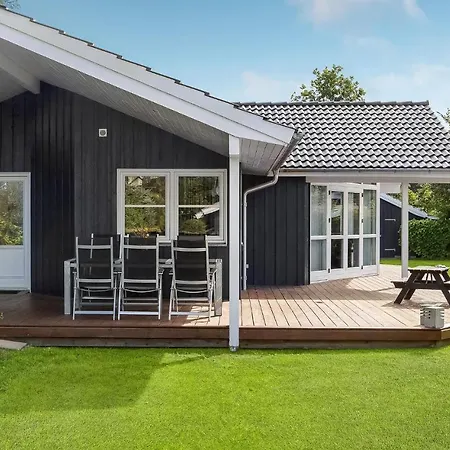 Ferienhaus Beautiful In Orsted With Kitchen